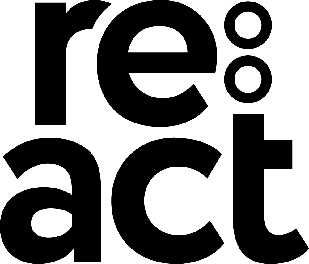 Re:act-hankkeen logo